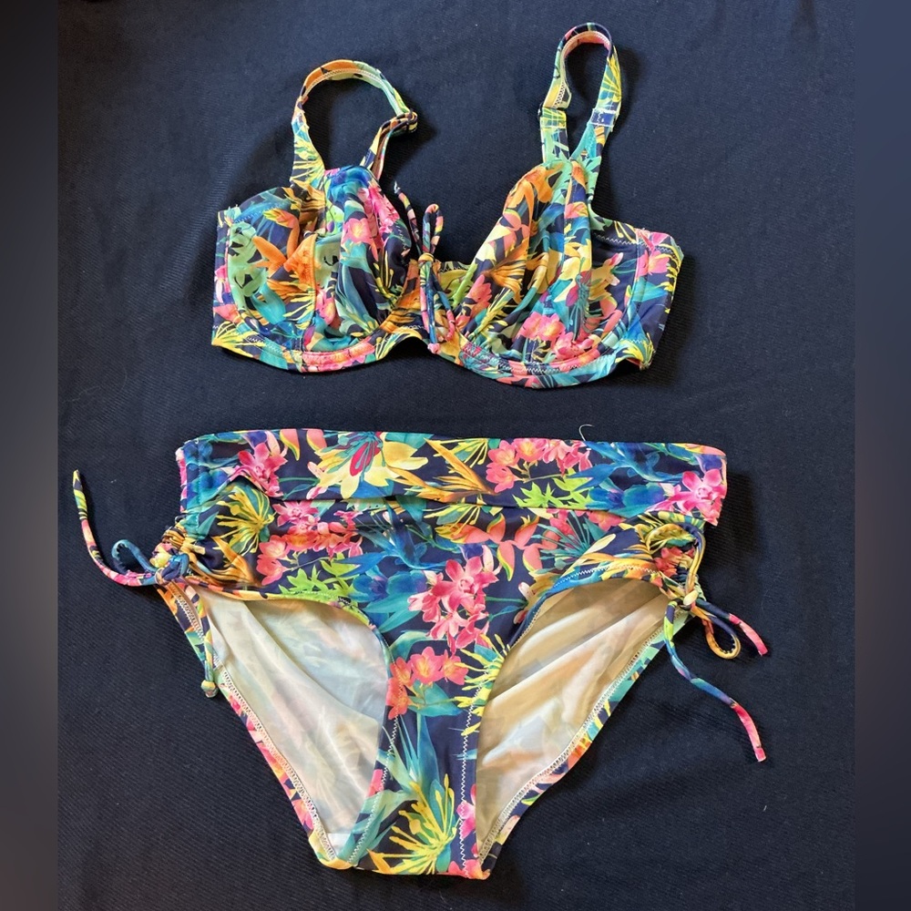 Floral Tropical Bikini Set